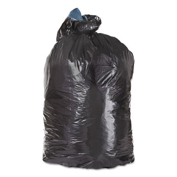 Trinity Plastics Low-density Can Liners, 45 Gal, 1.60 Mil, 23" X 46", Black, 100-carton freeshipping - TVN Wholesale